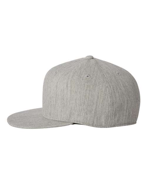 FlexFit 210 FITTED Heather Grey 6 7/8- 7 1/4