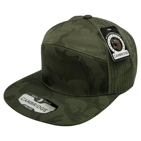 Cambridge PB250 7 Panel Shiny Camo OLIVE