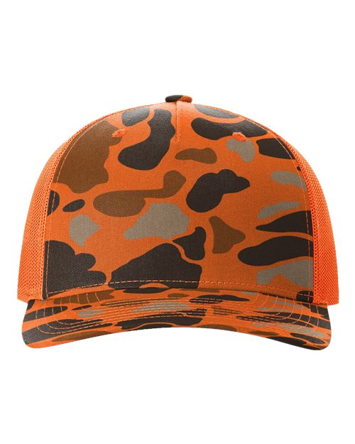 Richardson 112PFP Blaze Duck Camo/Black