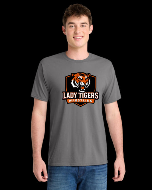 Lady Tigers Wrestling Performance T-Shirt