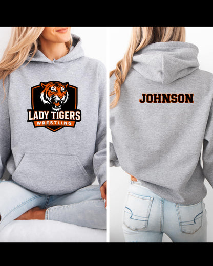 Lady Tigers Wrestling Hoodie
