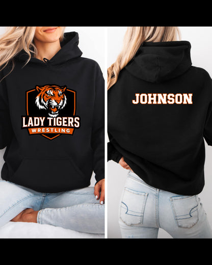 Lady Tigers Wrestling Hoodie