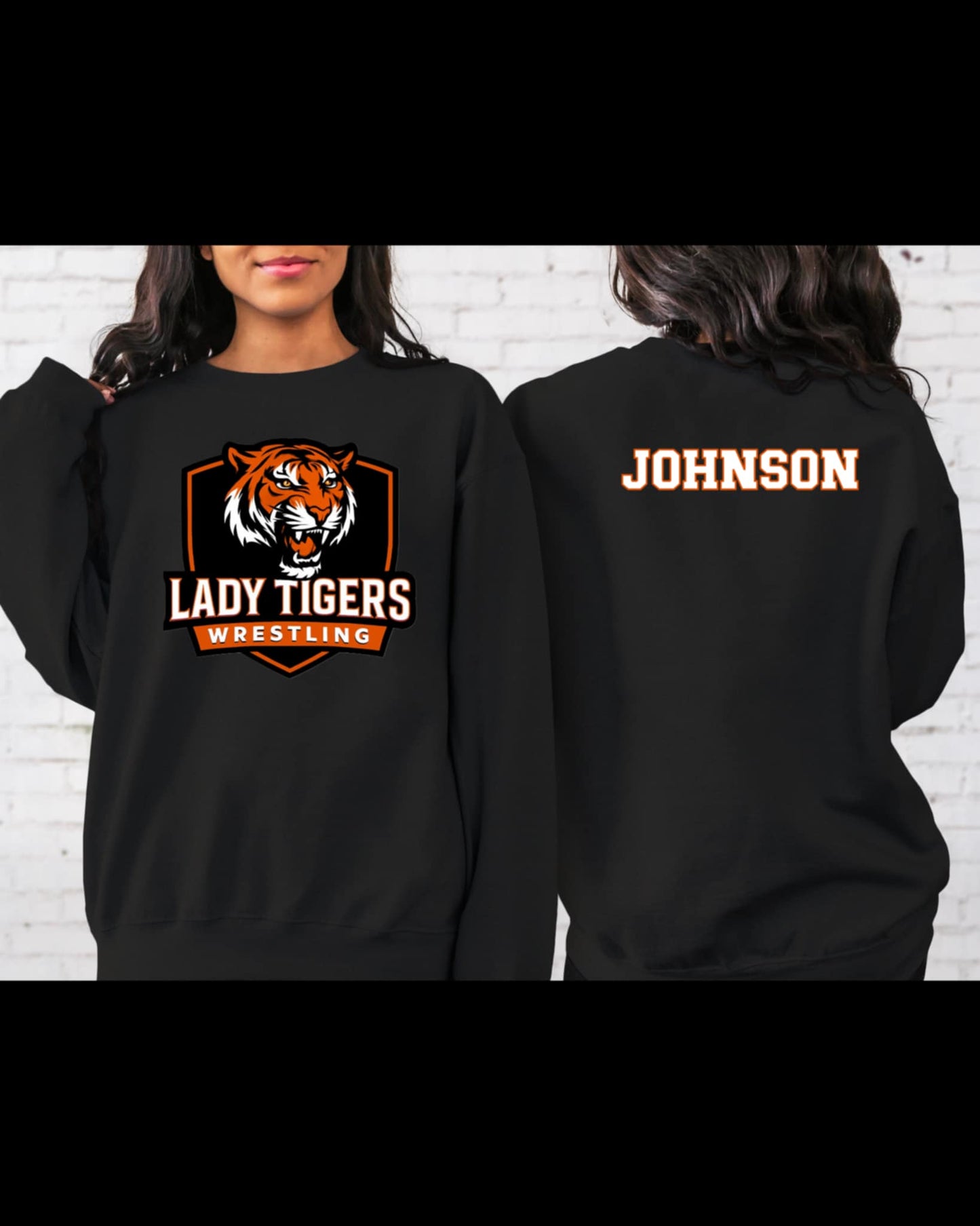 Lady Tigers Wrestling Crewneck