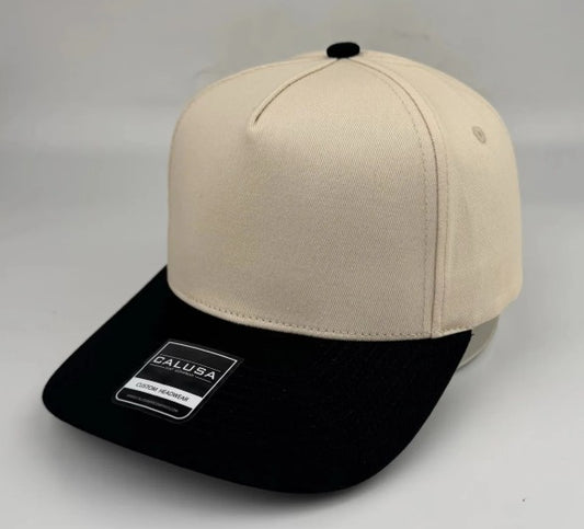 CALUSA 5 Panel Vintage White/ Black