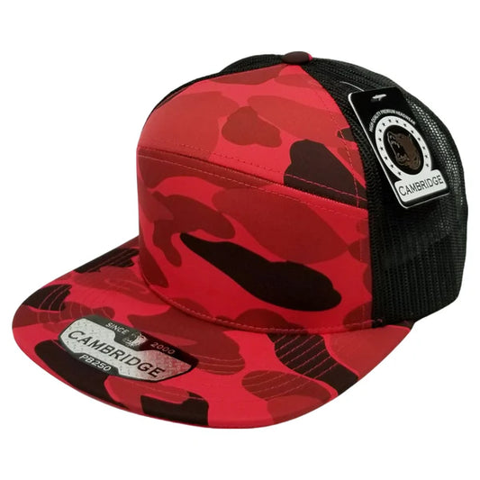 Cambridge PB250 7 Panel Shiny Camo Red