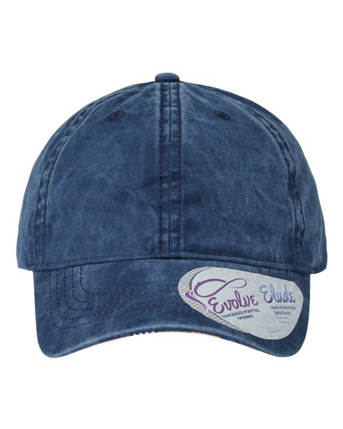 Infinity Women's Navy/Colorful Stripes