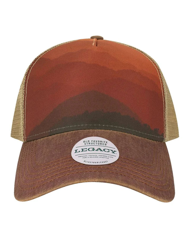 Legacy OFAFP Old Favorite 5 Panel Sunset/Maroon/Khaki