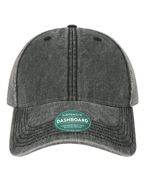 Legacy Trucker Cap Black Gray