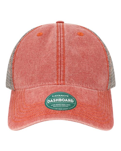 Legacy Trucker Cap Nantucket Red Gray