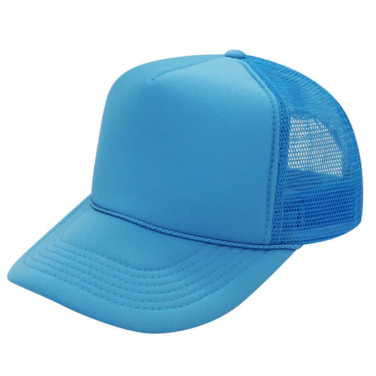 Nissun 5 Panel Youth Foam Trucker Blue