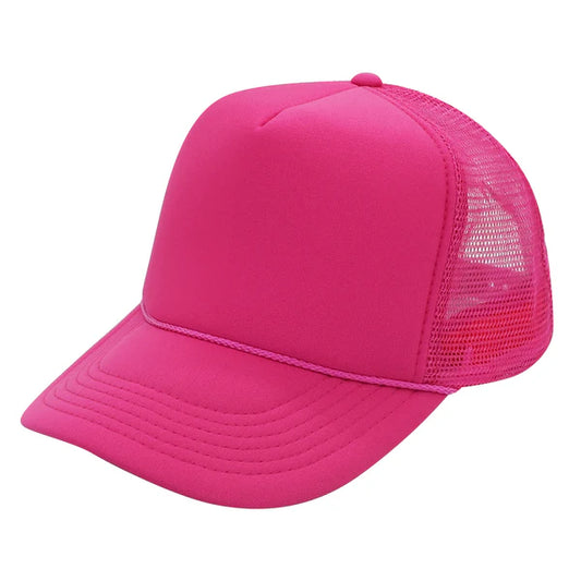 Nissun 5 Panel Youth Foam Trucker PINK