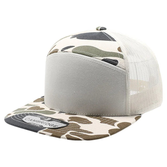 Pit Bull Cambridge PB308C Old School Camper Snapback Hat Cream