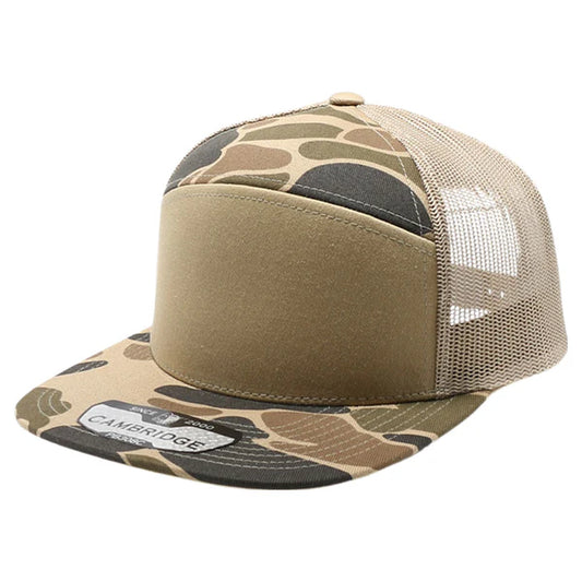 Pit Bull Cambridge PB308C Old School Camper Snapback Hat Khaki