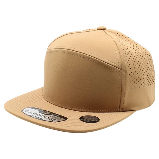 Pit Bull PB399 Cambridge Hybrid Perforated Camper Hat Tan/Camel