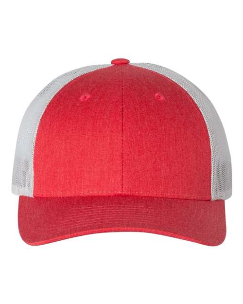 Richardson 115 Heather Red/Light Gray