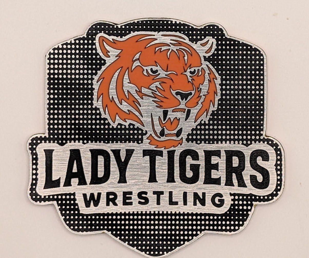 Lady Tigers Wrestling Patch