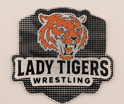 Lady Tigers Wrestling Patch