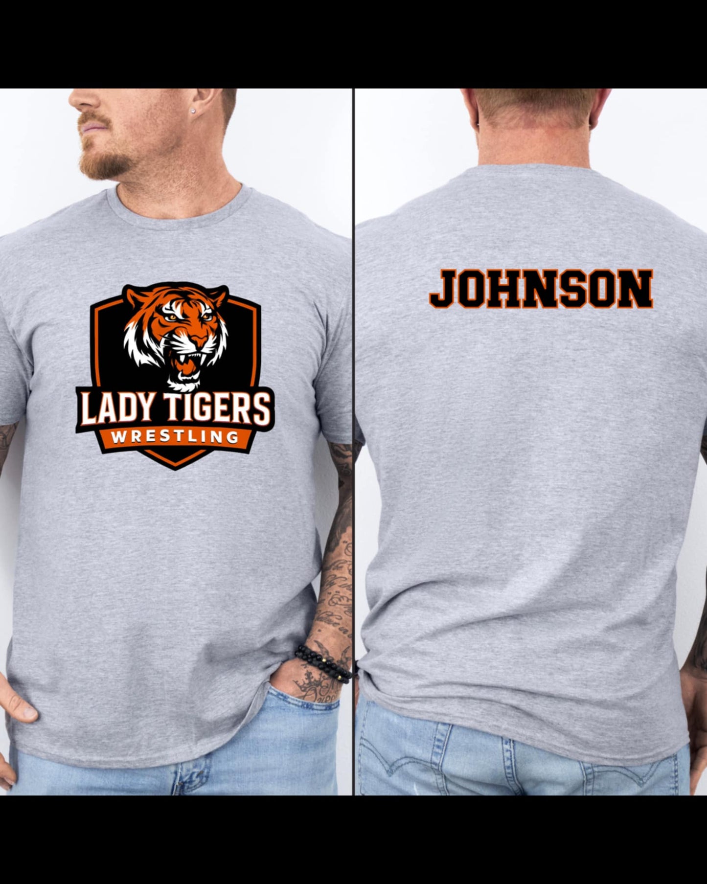 Lady Tigers Wrestling T-Shirt Long/Short Sleeve