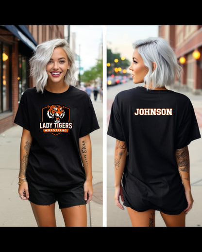 Lady Tigers Wrestling Performance T-Shirt