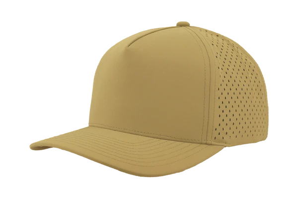 Zapped Headwear Blackhawk KHAKI 5 Panel Perforated Cap (Copy)