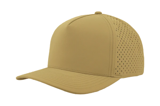Zapped Headwear Blackhawk KHAKI 5 Panel Perforated Cap (Copy)